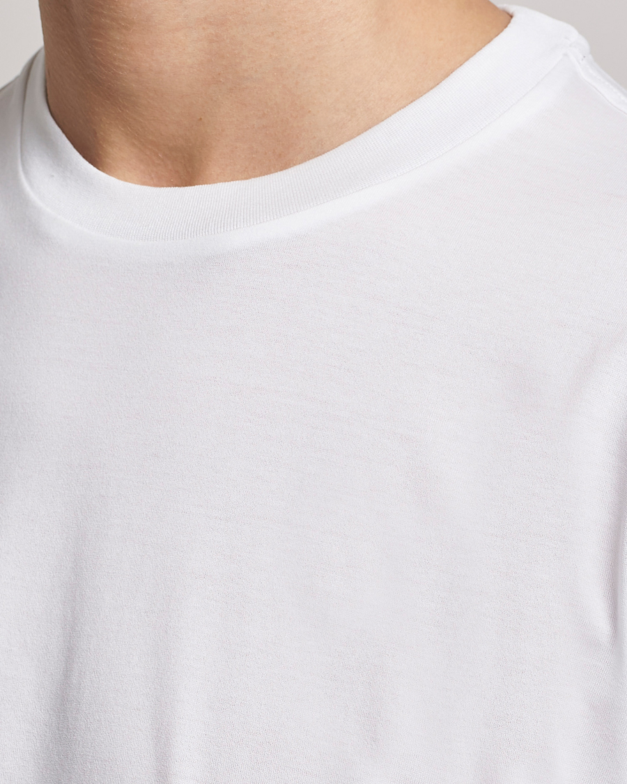 Men | T-Shirts | Brioni | Short Sleeve Cotton T-Shirt White