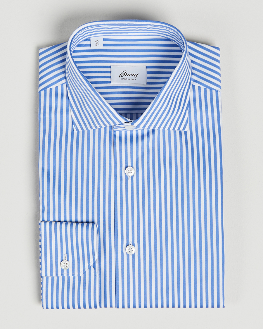 Men | Shirts | Brioni | Slim Fit Dress Shirt Candy Stripe
