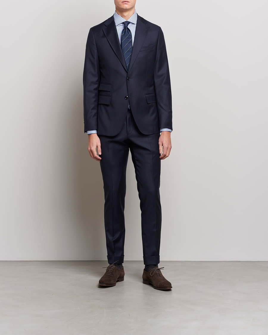 Men | Shirts | Brioni | Slim Fit Dress Shirt Candy Stripe