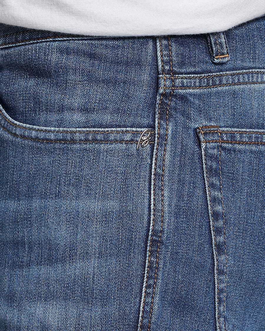 Men | Jeans | Brioni | Slim Fit Denim Pants Blue Wash