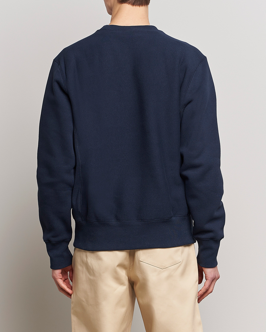 Men | Sweaters & Knitwear | Champion | Reverse Weave Soft Fleece Sweatshirt Navy