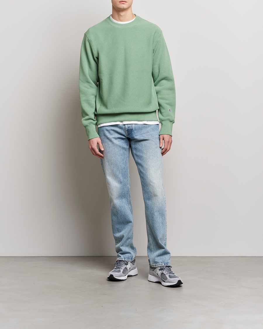 Men | Sweaters & Knitwear | Champion | Reverse Weave Soft Fleece Sweatshirt Loden Frost