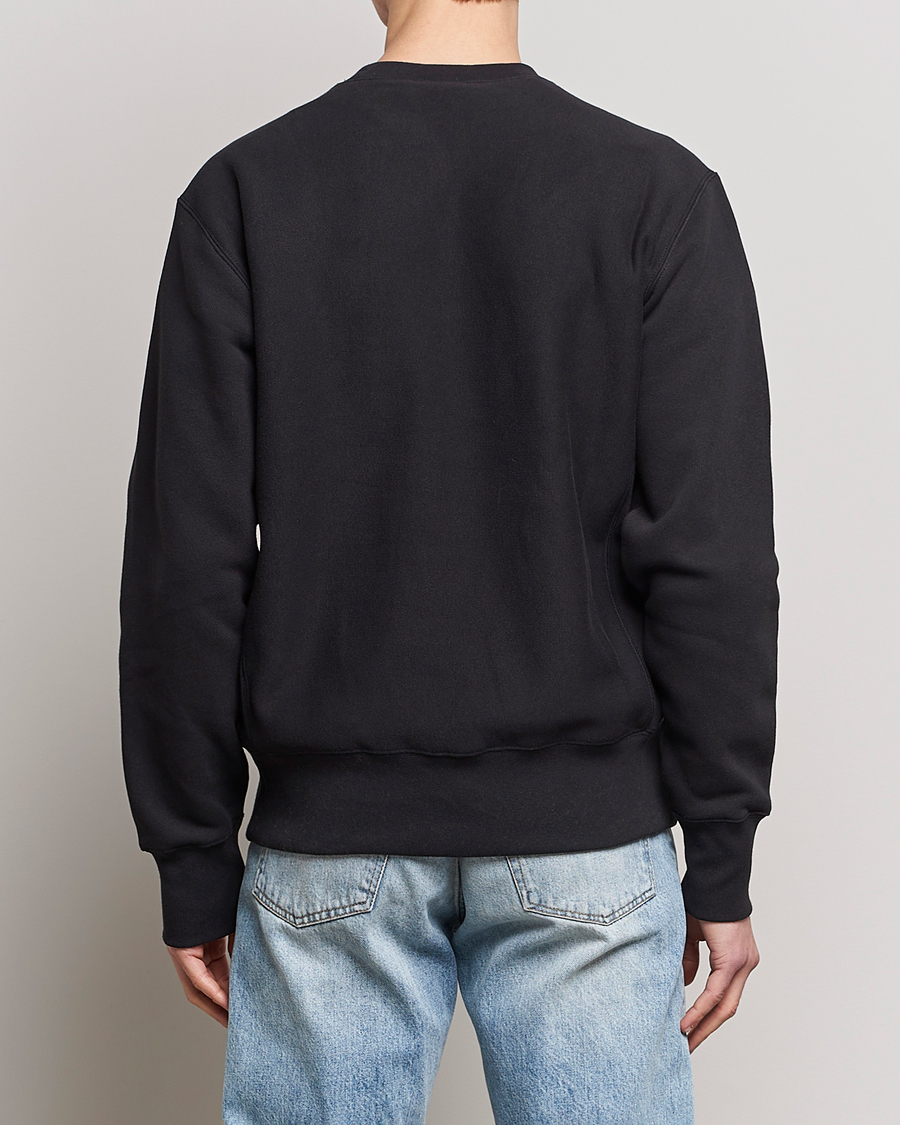 Men | Sweaters & Knitwear | Champion | Reverse Weave Soft Fleece Sweatshirt Black