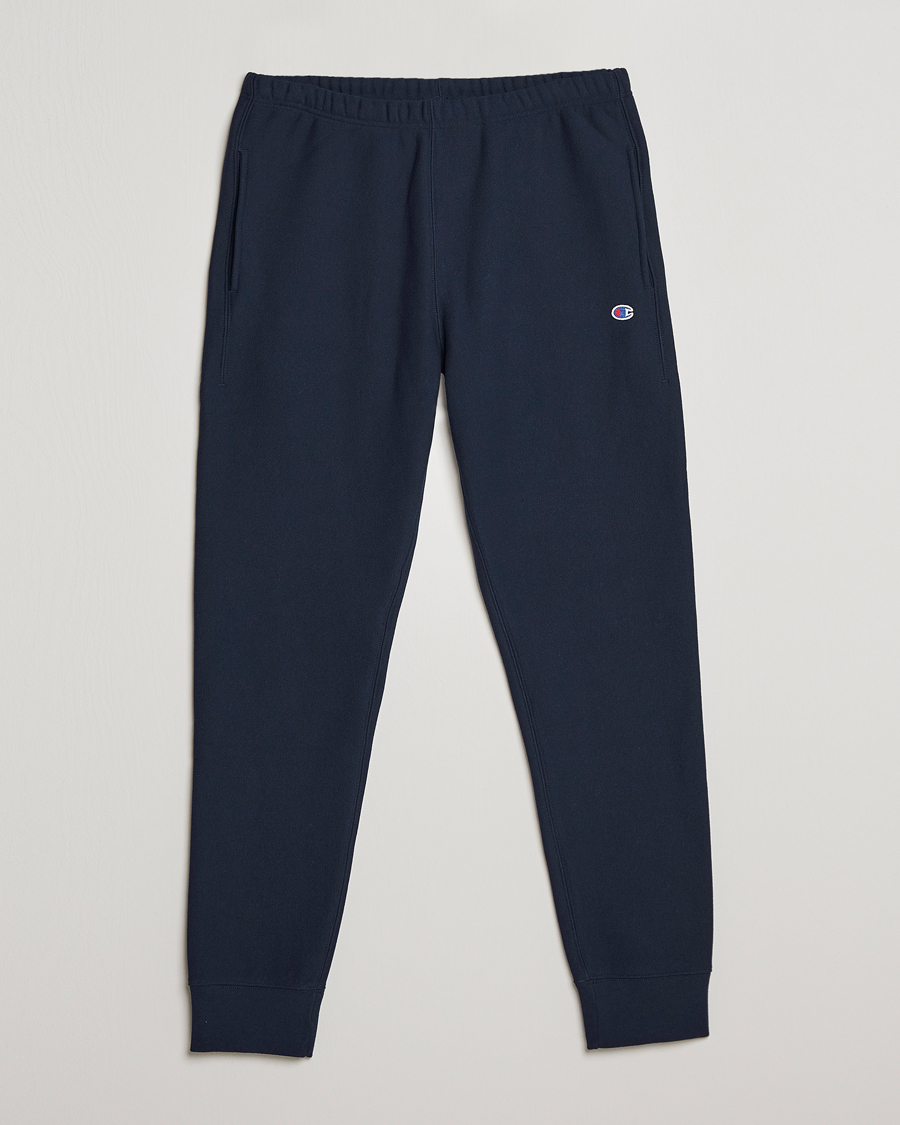 Men | Trousers | Champion | Reverse Weave Soft Fleece Sweatpants Navy