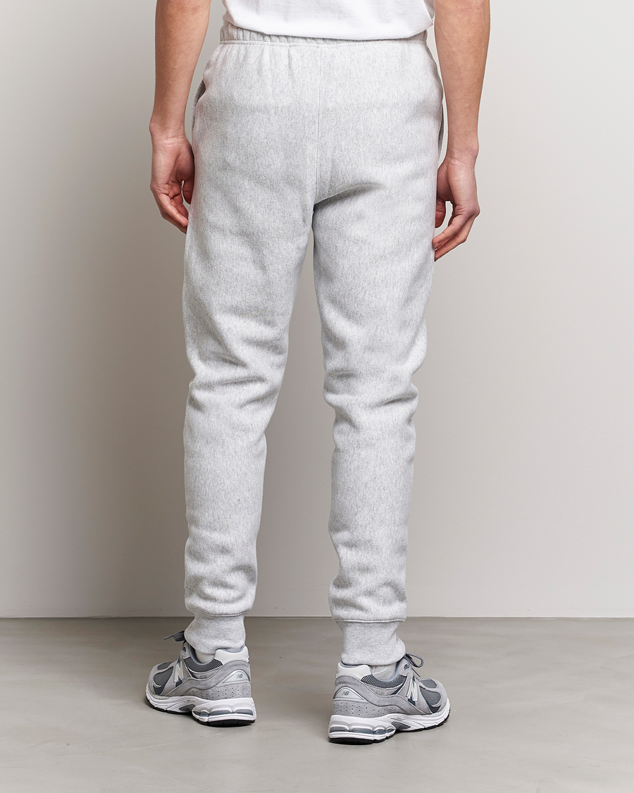 Men | Trousers | Champion | Reverse Weave Soft Fleece Sweatpants Grey Melange