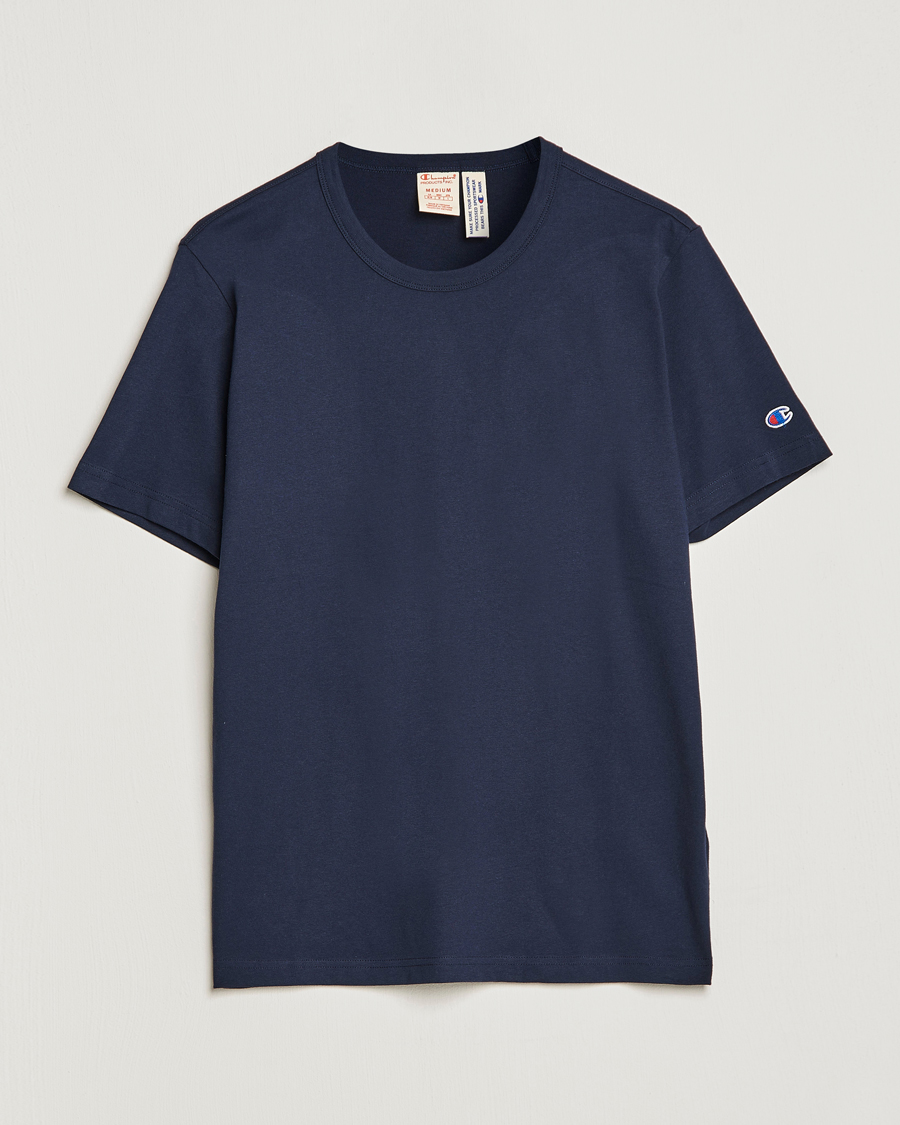 Men | T-Shirts | Champion | Athletic Jersey Tee Navy