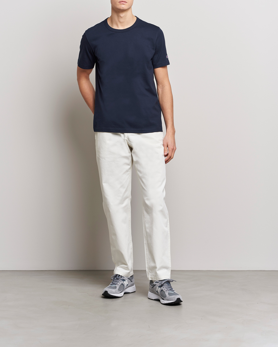 Men | T-Shirts | Champion | Athletic Jersey Tee Navy