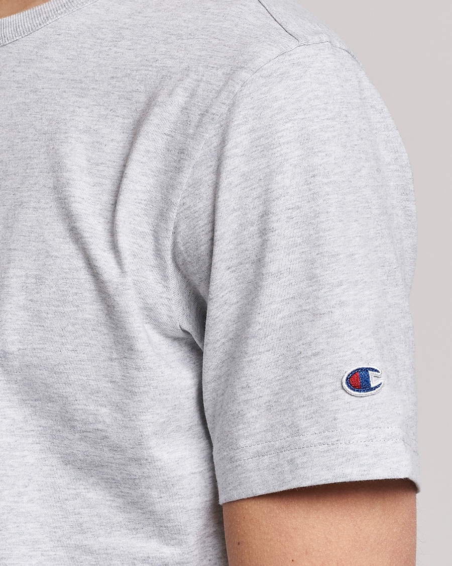 Men | T-Shirts | Champion | Athletic Jersey Tee Grey Melange