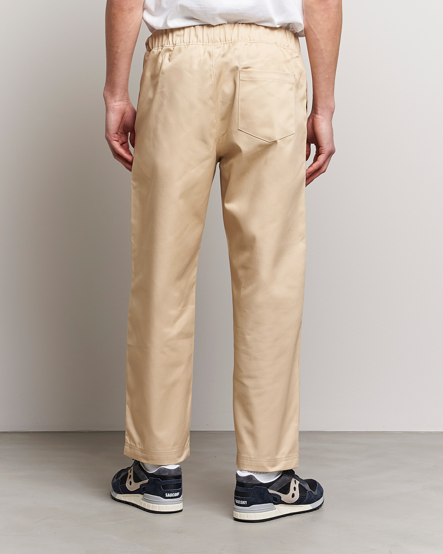 Men | Trousers | Champion | Straight Fit Twill Drawstring Pants Irish Cream