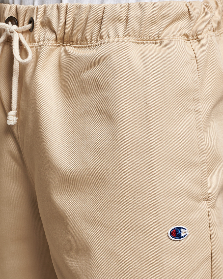 Men | Trousers | Champion | Straight Fit Twill Drawstring Pants Irish Cream