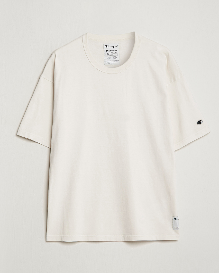 Men | T-Shirts | Champion | Heritage Garment Dyed T-Shirt Egret