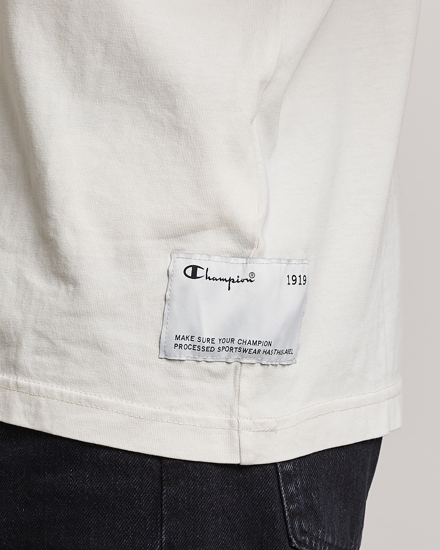 Men | T-Shirts | Champion | Heritage Garment Dyed T-Shirt Egret