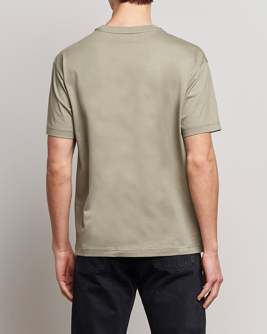 Men | T-Shirts | A.P.C. | Short Sleeve Pocket T-Shirt Light Olive