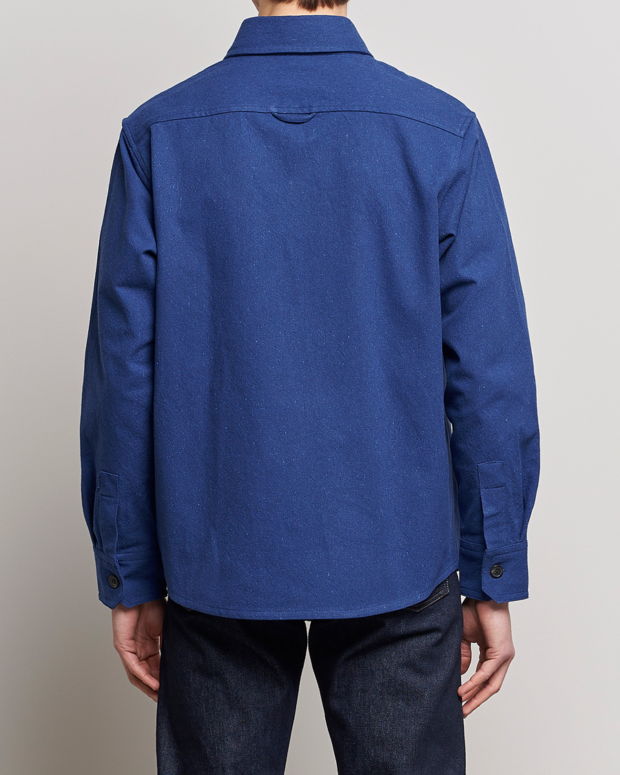 Men | Shirts | A.P.C. | Basile Cotton Shirt Jacket Navy
