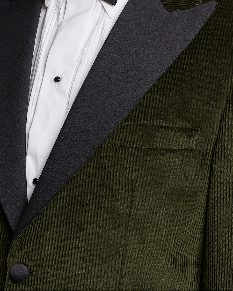 Men | Blazers | Morris Heritage | Carl Corduroy Dinner Jacket Green