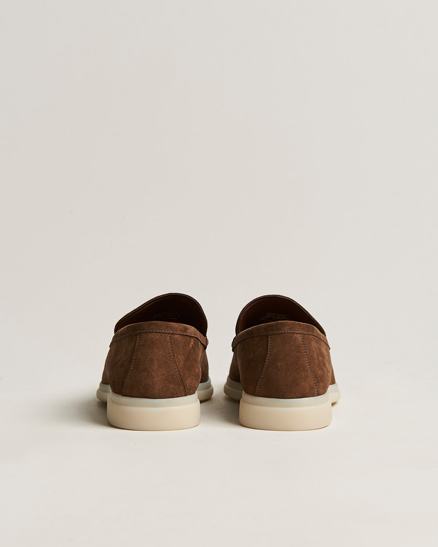Men | Church's Greenfield Soft Suede Loafer Burnt Brown | Church's | Greenfield Soft Suede Loafer Burnt Brown