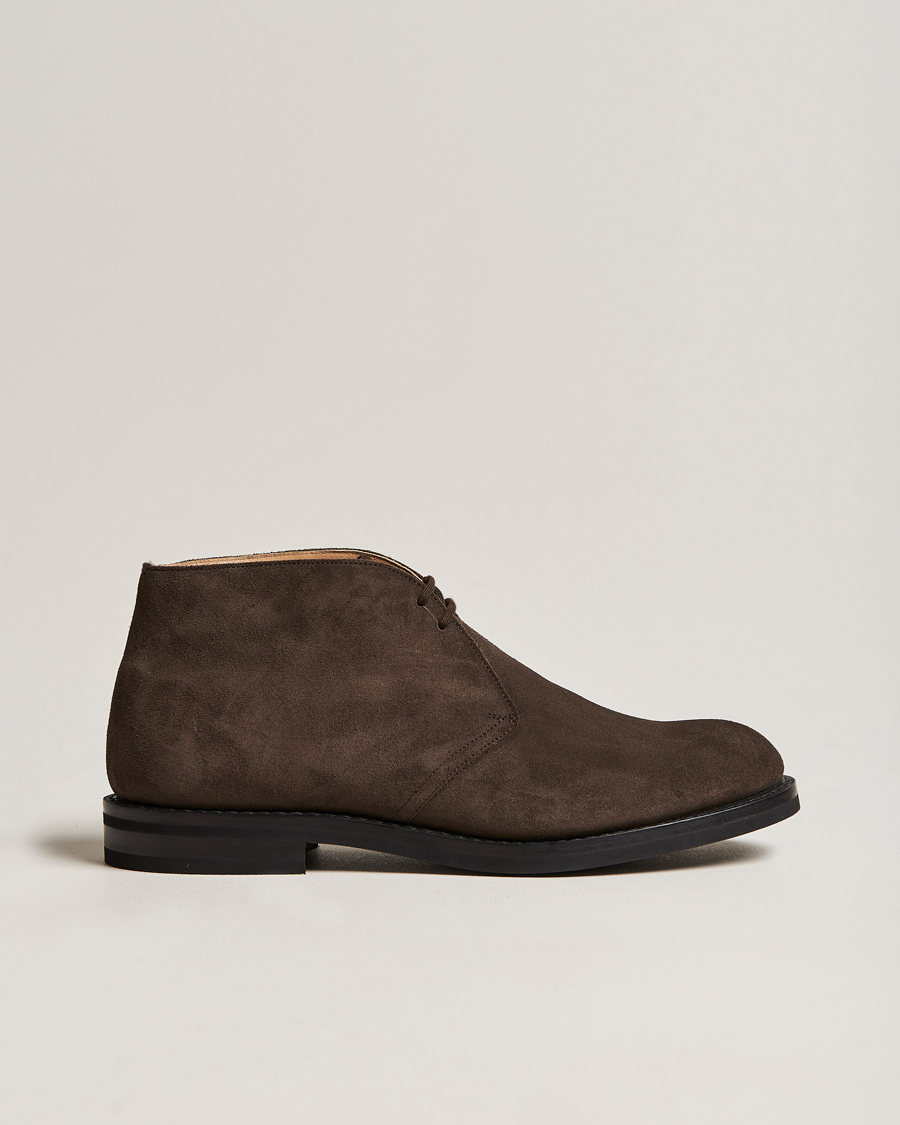 Men | Boots | Church's | Ryder Desert Boots Dark Brown Suede