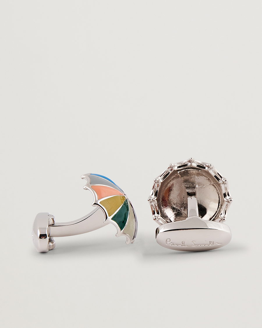 Men | Paul Smith Umbrella Silver Cufflink Silver | Paul Smith | Umbrella Silver Cufflink Silver