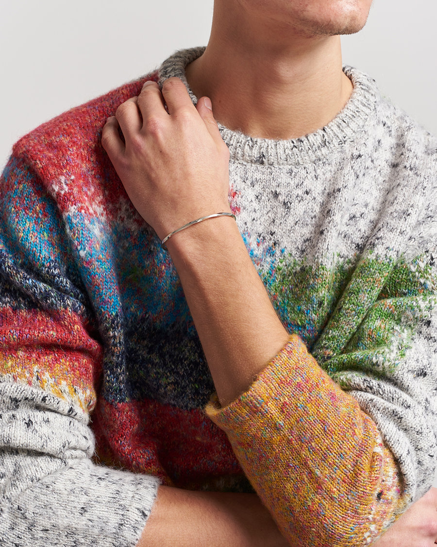 Men | Paul Smith Silver Twisted Bracelet Silver | Paul Smith | Silver Twisted Bracelet Silver