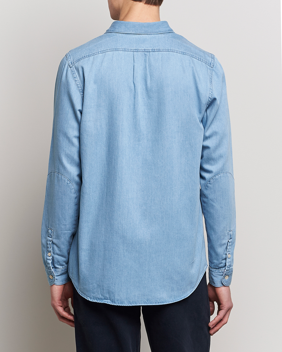 Men | Shirts | PS Paul Smith | Regular Fit Denim Shirt Light Blue