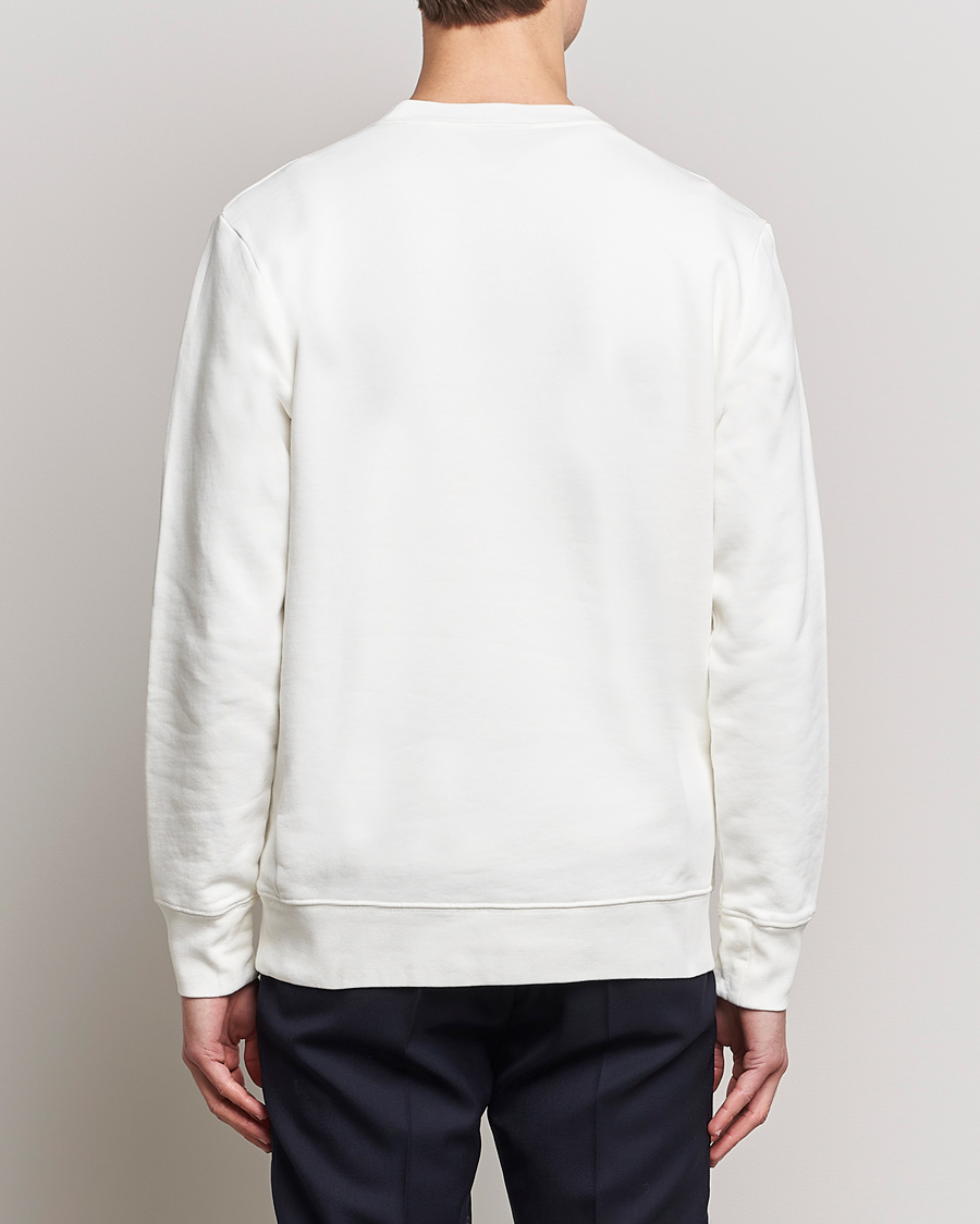 Men | Sweaters & Knitwear | PS Paul Smith | Zebra Organic Cotton Sweatshirt Ecru