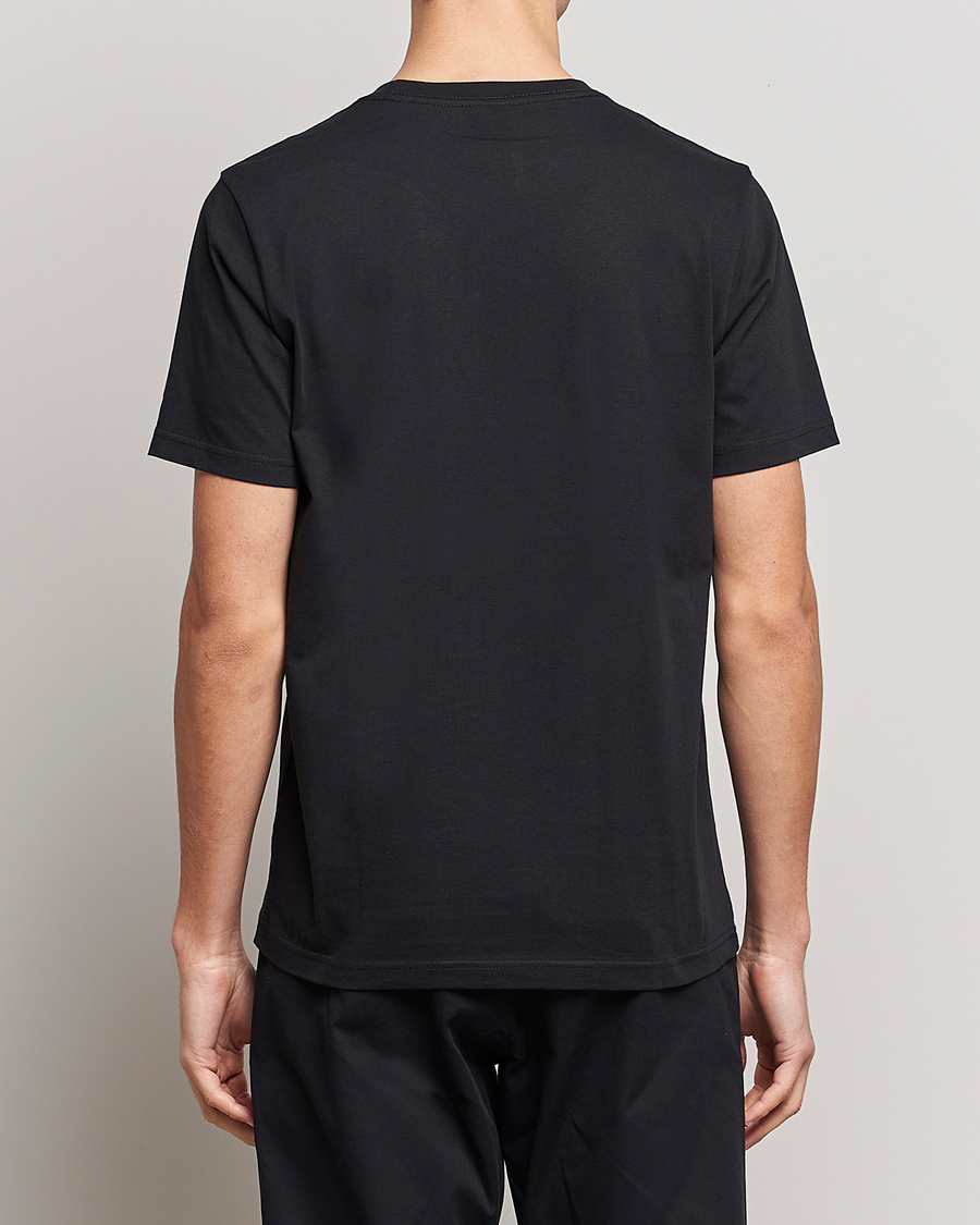 Men | T-Shirts | PS Paul Smith | Card Regular Organic Cotton T-shirt Black