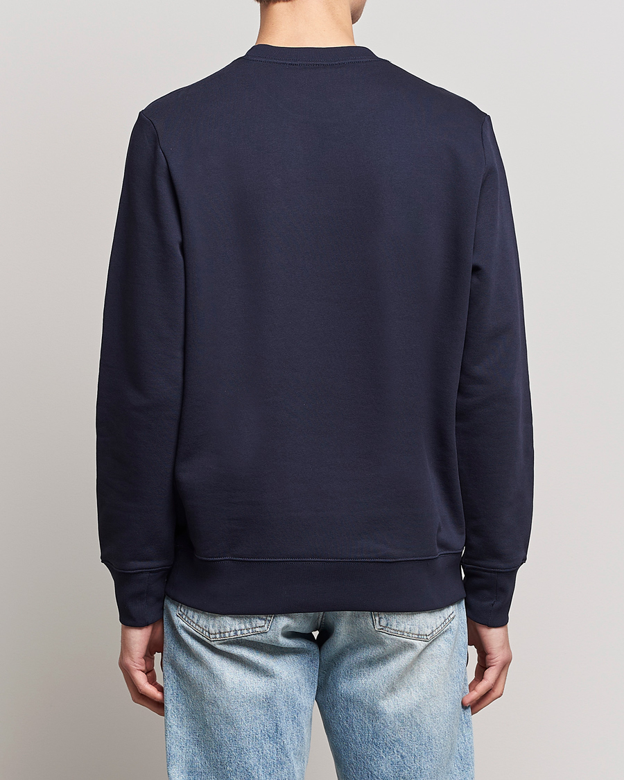 Men | Sweaters & Knitwear | PS Paul Smith | Zebra Organic Cotton Sweatshirt Navy