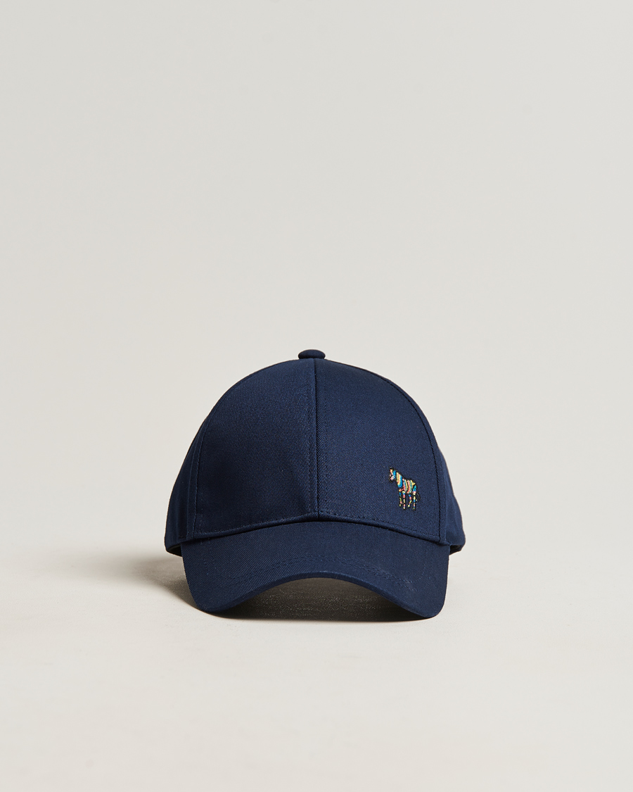 Men | Hats & Caps | PS Paul Smith | Baseball Zebra Cap Navy