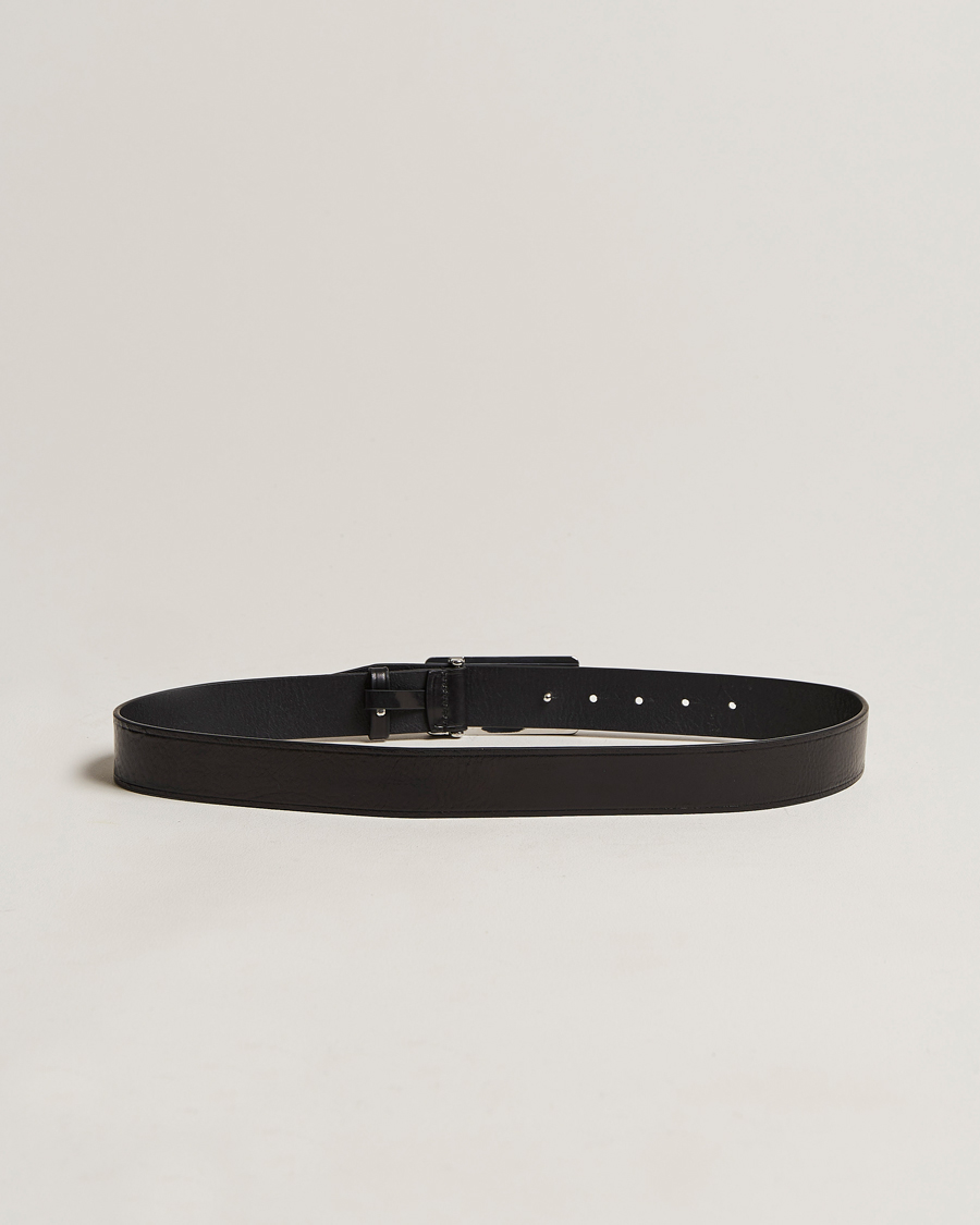 Men | Belts | Dsquared2 | Logo Plated Belt Black