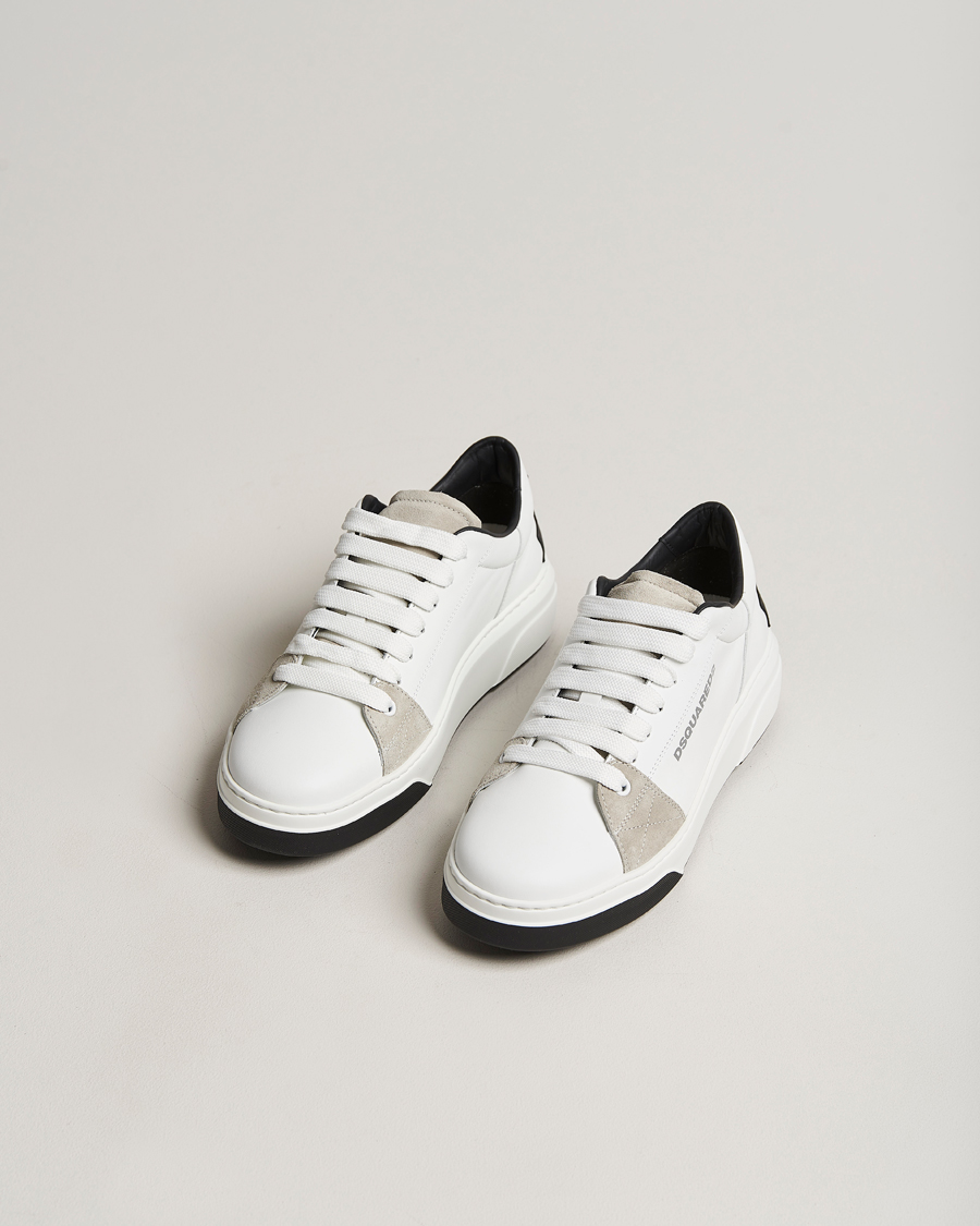 Men | Dsquared2 | Dsquared2 | Bumper Sneakers White/Grey