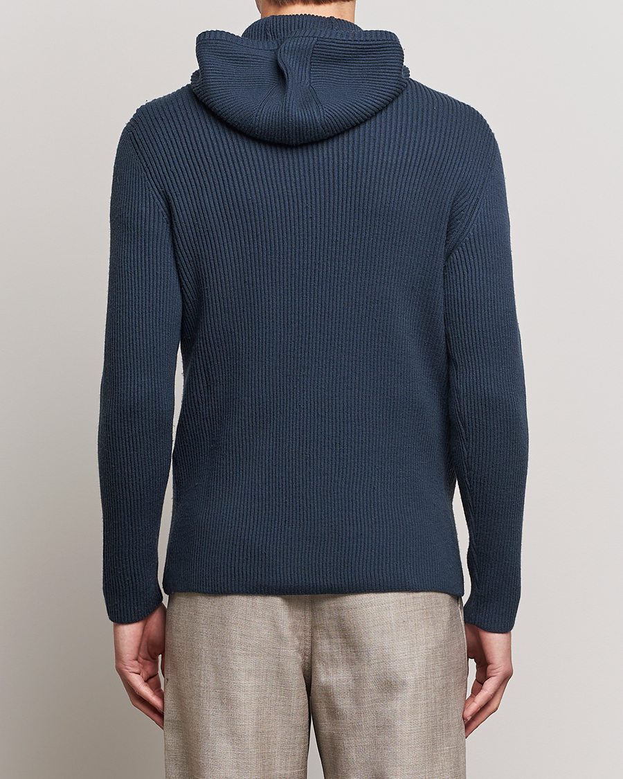 Men | Sweaters & Knitwear | Giorgio Armani | Cardigan Zip Jacket Navy