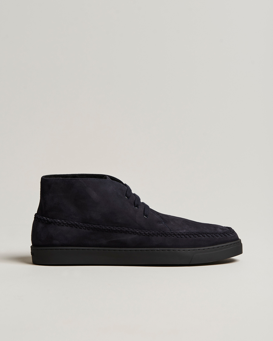 Men | Giorgio Armani Chukka Boots Navy | Giorgio Armani | Chukka Boots Navy