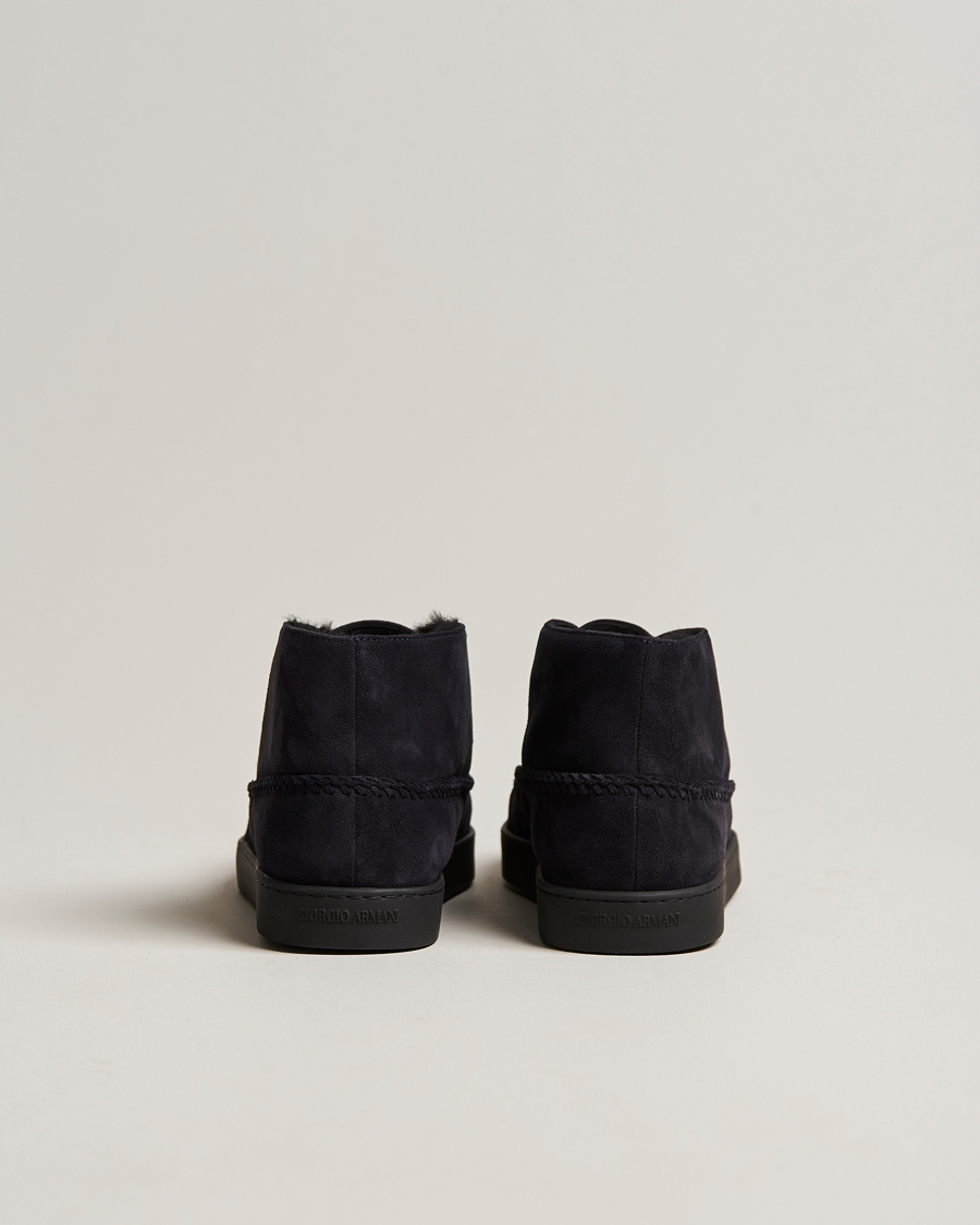 Men | Giorgio Armani Chukka Boots Navy | Giorgio Armani | Chukka Boots Navy