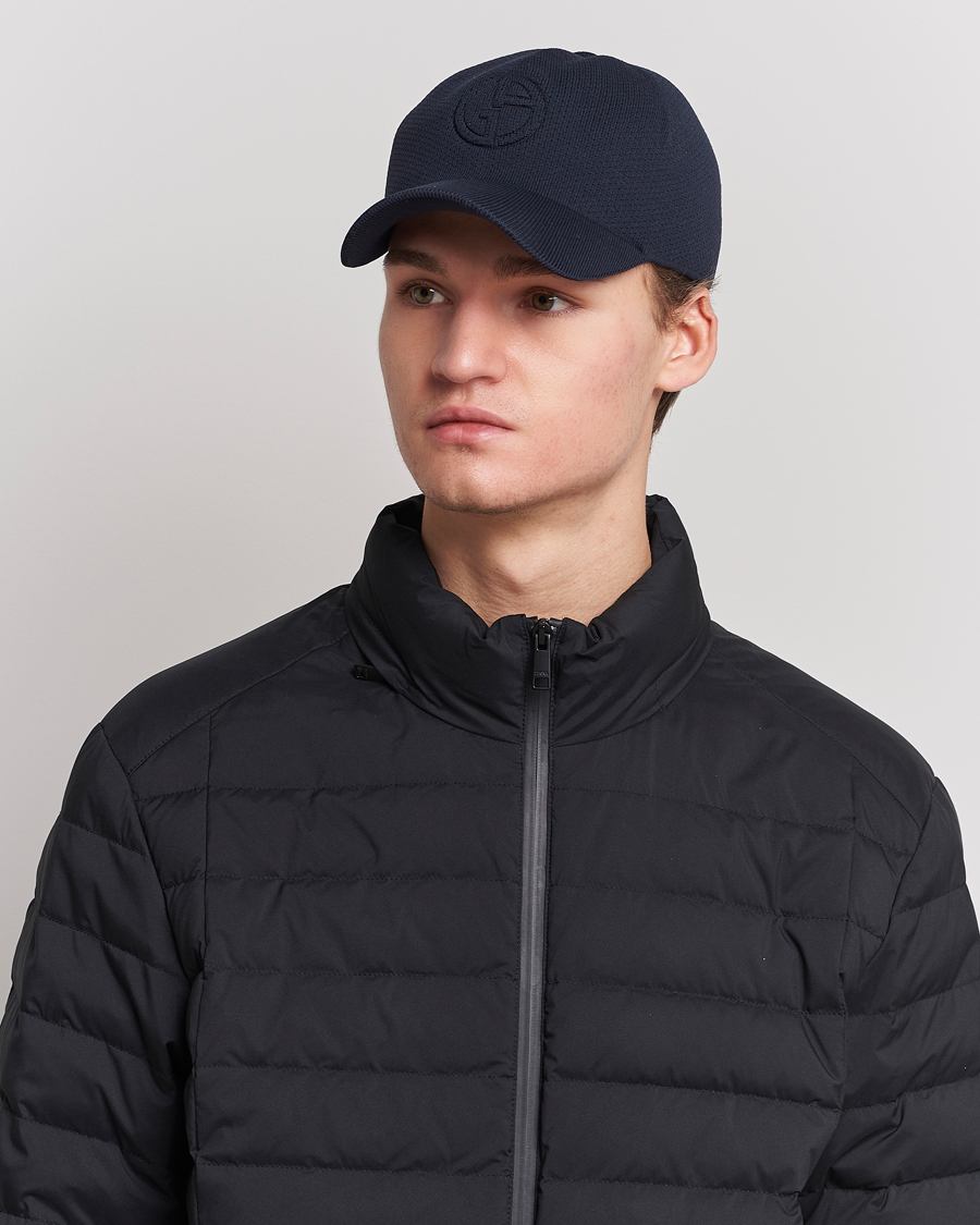 Men | Giorgio Armani Soft Mesh Baseball Cap Navy | Giorgio Armani | Soft Mesh Baseball Cap Navy