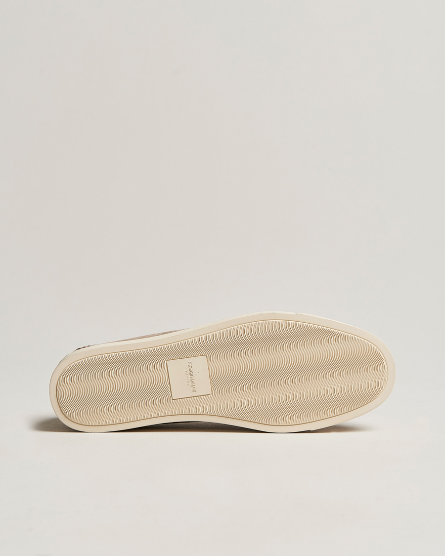 Men | Giorgio Armani Soft Suede Loafers Sand | Giorgio Armani | Soft Suede Loafers Sand