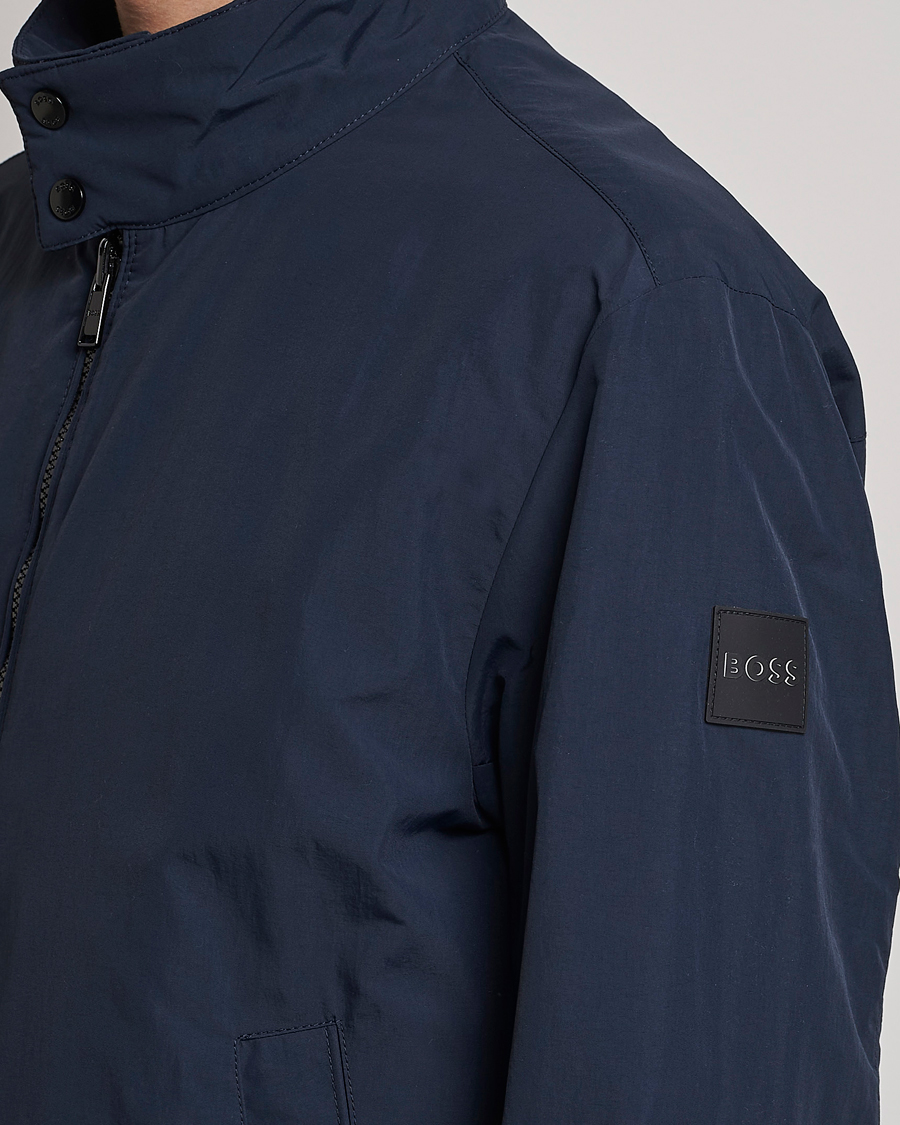 Men | Coats & Jackets | BOSS BLACK | Coshua Hybrid Down Jacket Dark Blue