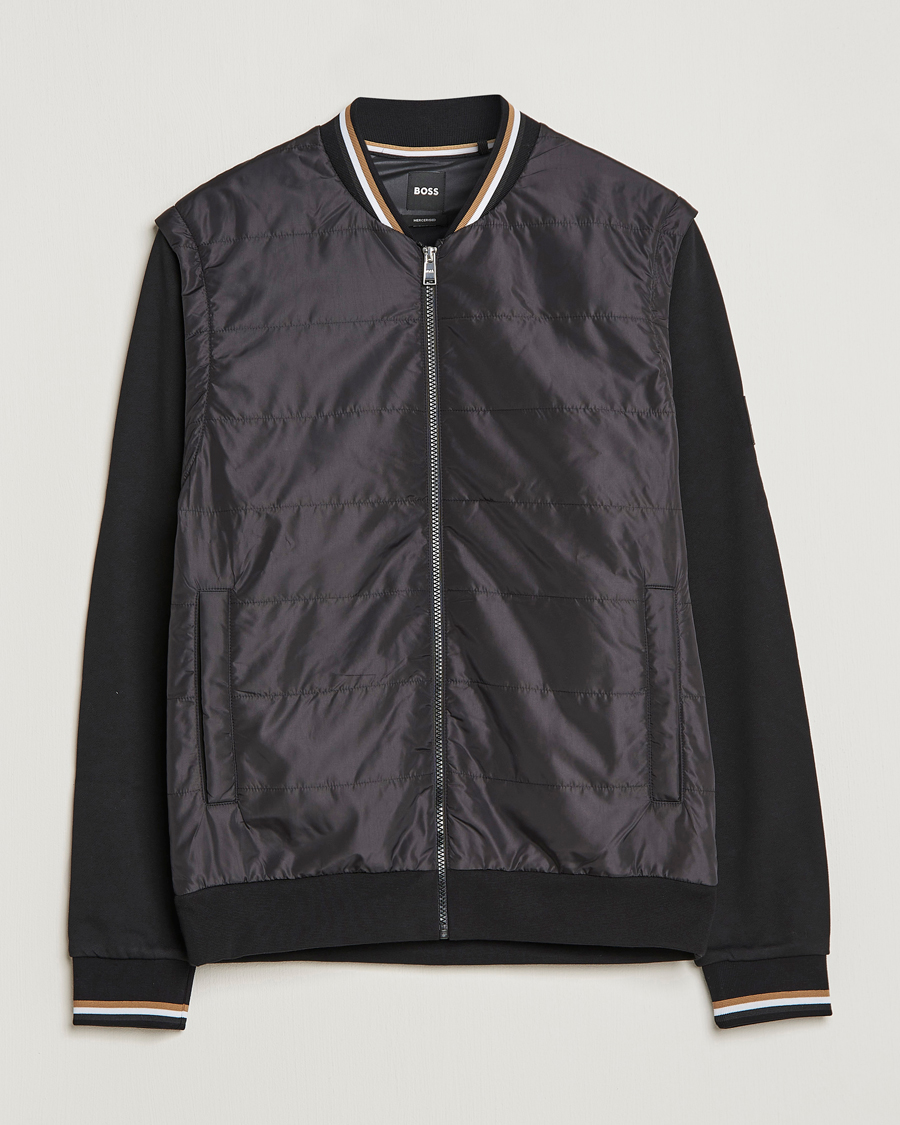 Men | Coats & Jackets | BOSS BLACK | Skiles Hybrid Jacket Black