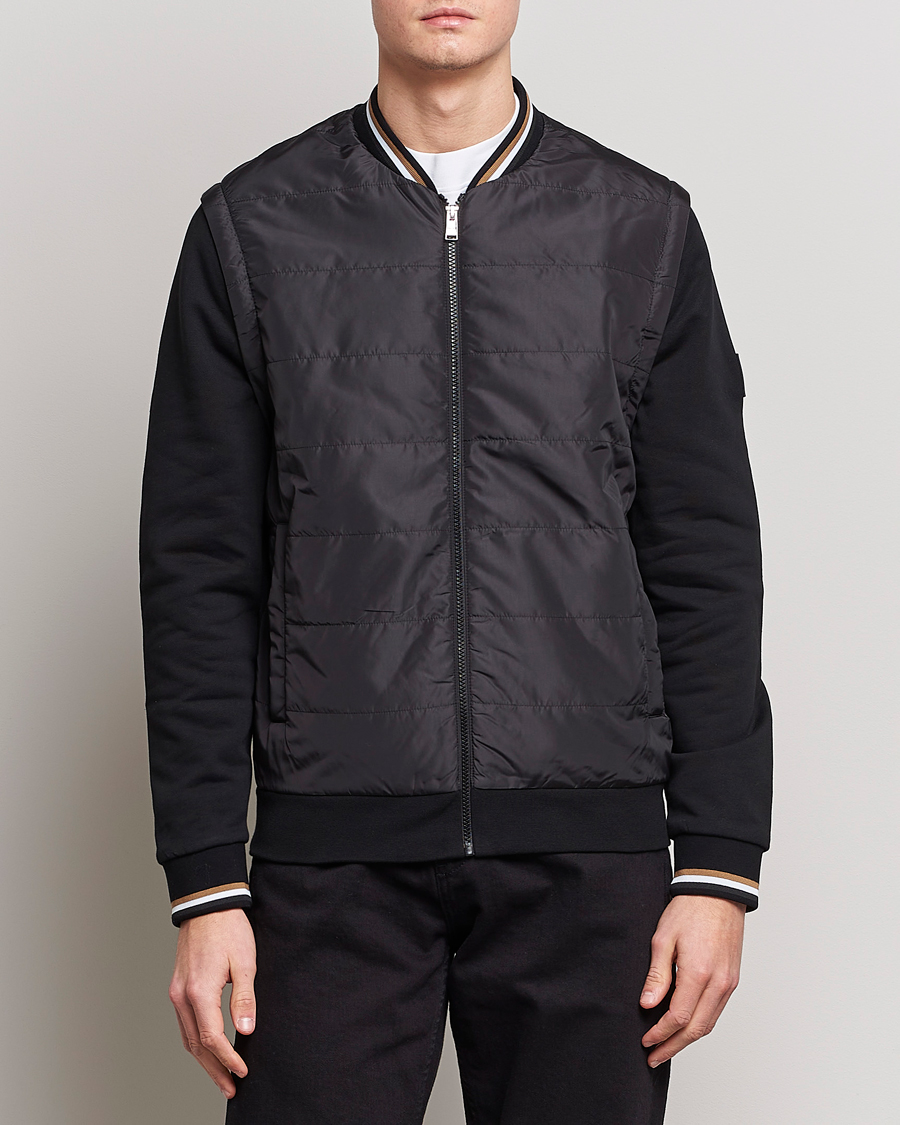 Men | Hybrid jackets | BOSS BLACK | Skiles Hybrid Jacket Black