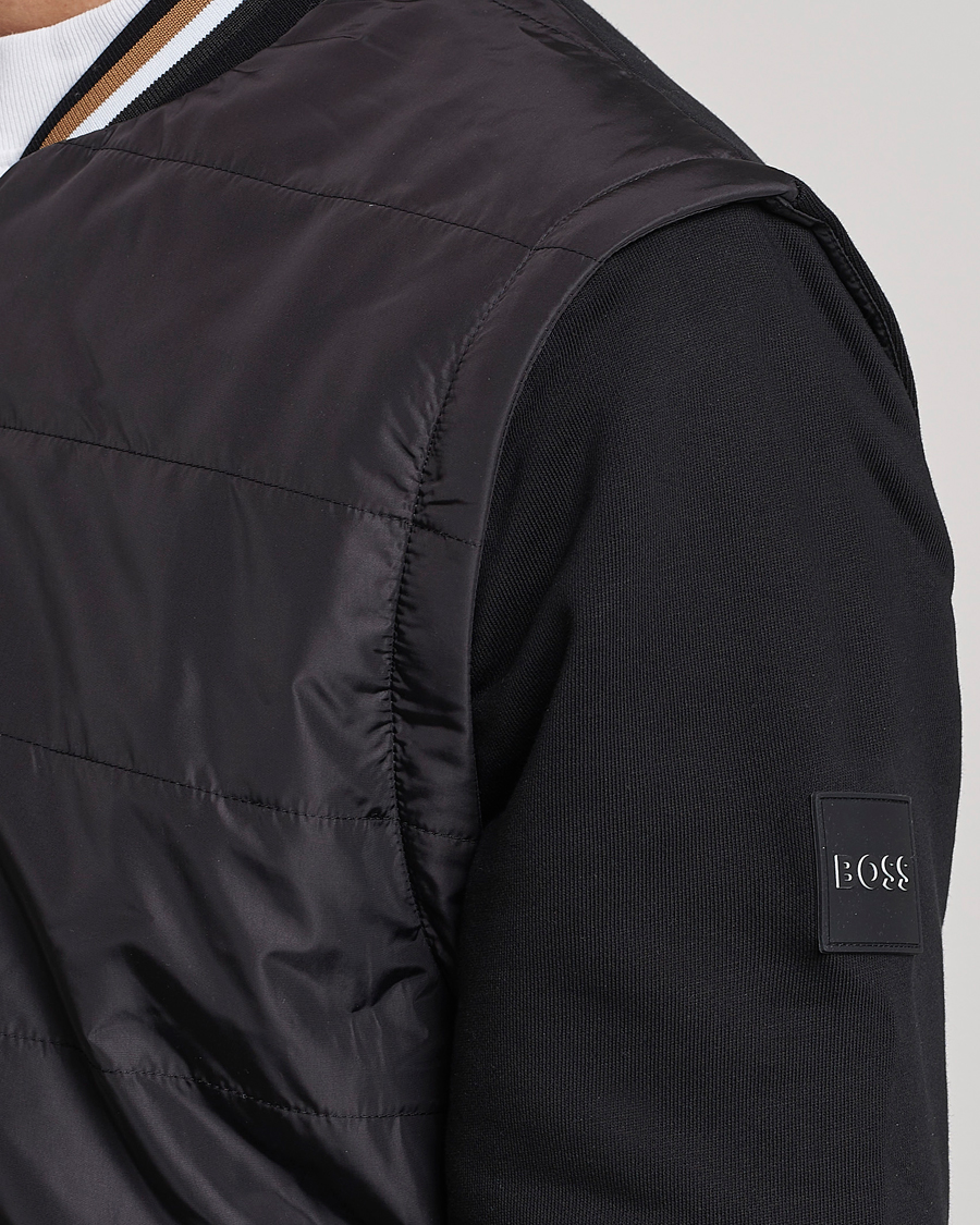 Men | Coats & Jackets | BOSS BLACK | Skiles Hybrid Jacket Black