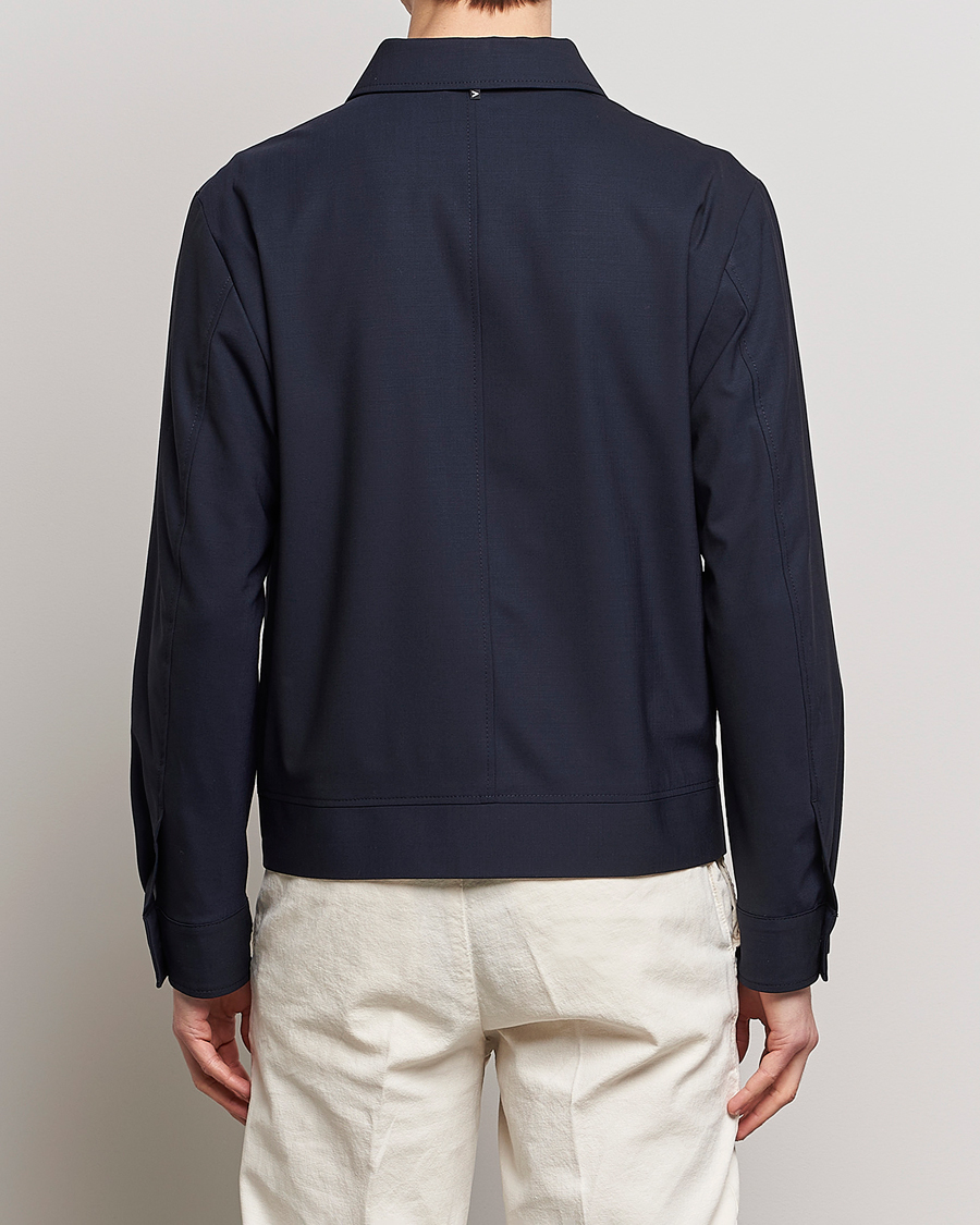 Men | Coats & Jackets | BOSS BLACK | Hanry Wing Jacket Dark Blue