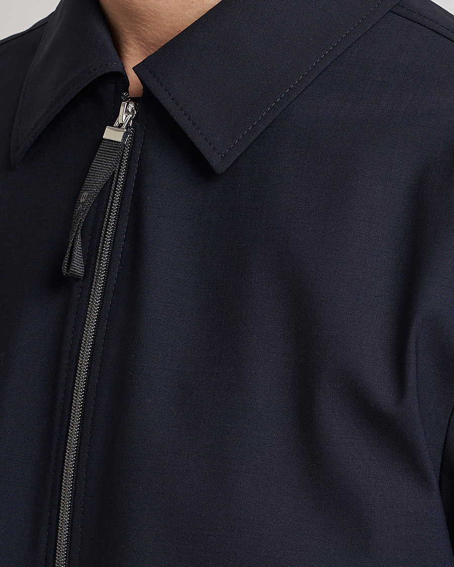 Men | Coats & Jackets | BOSS BLACK | Hanry Wing Jacket Dark Blue