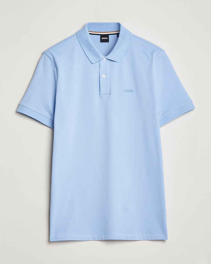 Men | Polo Shirts | BOSS BLACK | Pallas Polo Open Blue