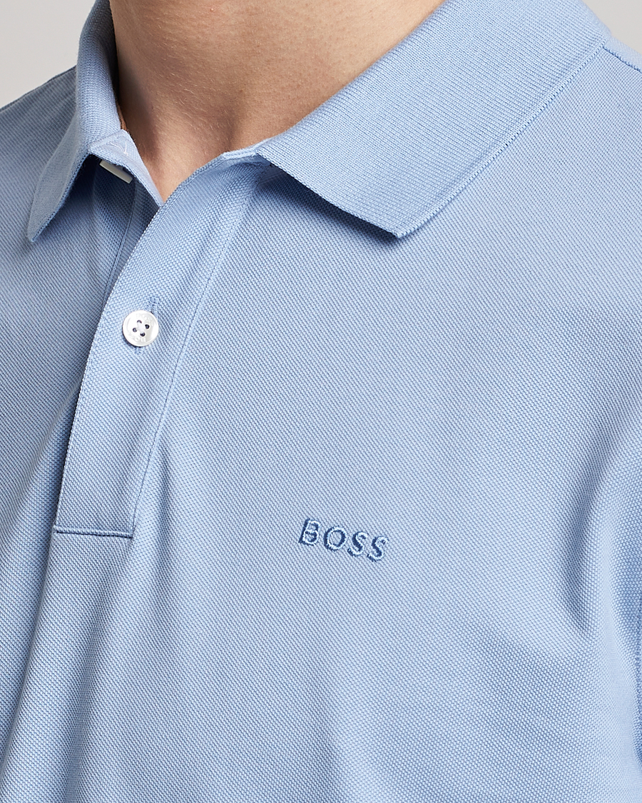 Men | Polo Shirts | BOSS BLACK | Pallas Polo Open Blue