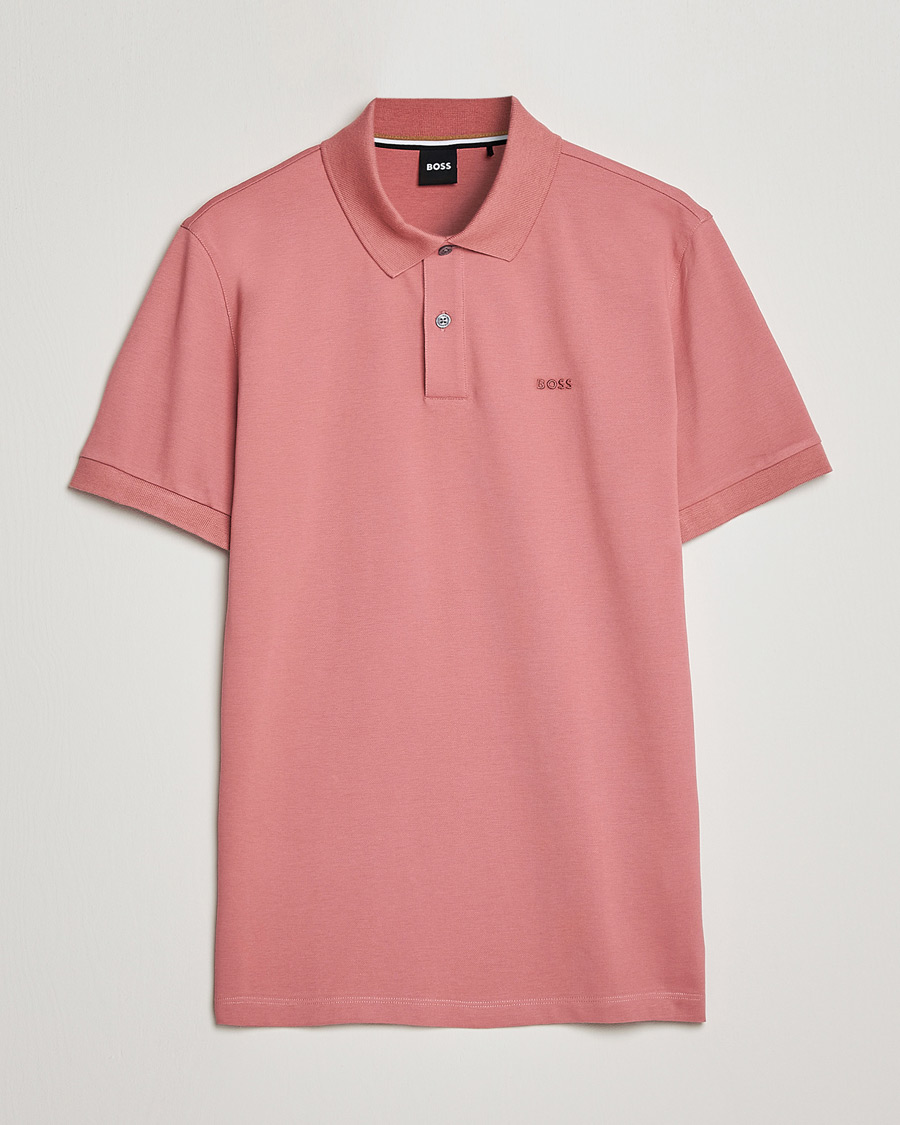 Men | Polo Shirts | BOSS BLACK | Pallas Polo Open Pink