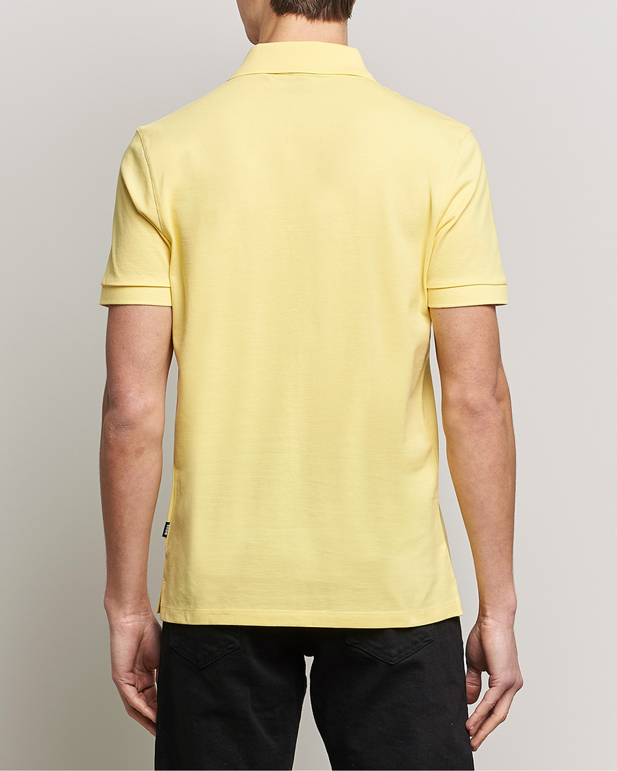 Men | Polo Shirts | BOSS BLACK | Pallas Polo Bright Yellow