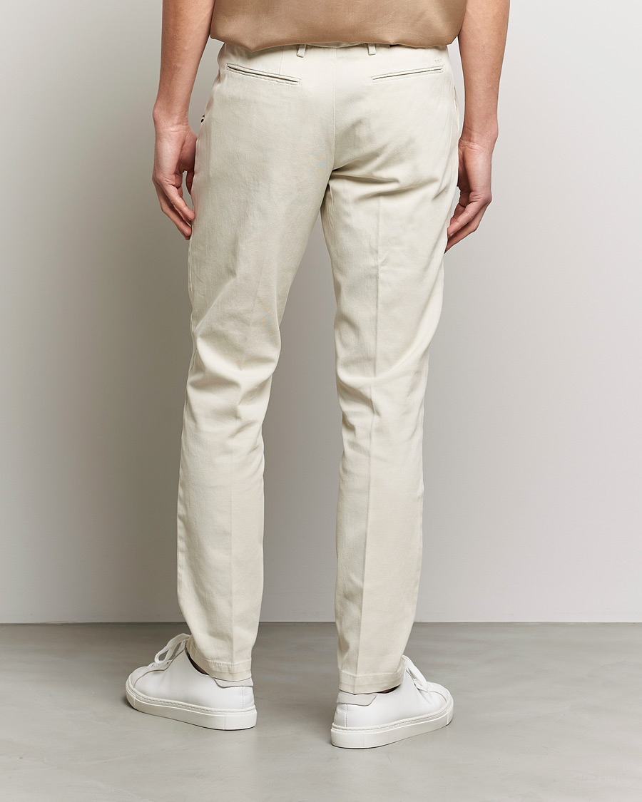Men | Trousers | BOSS BLACK | Kaito1 Structured Trousers Open White