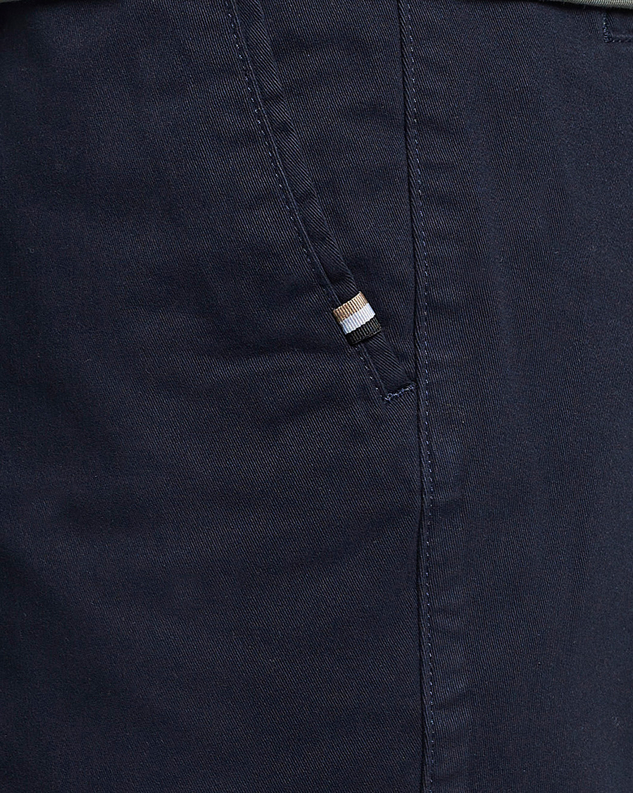 Men | Shorts | BOSS BLACK | Slice Chino Shorts Dark Blue
