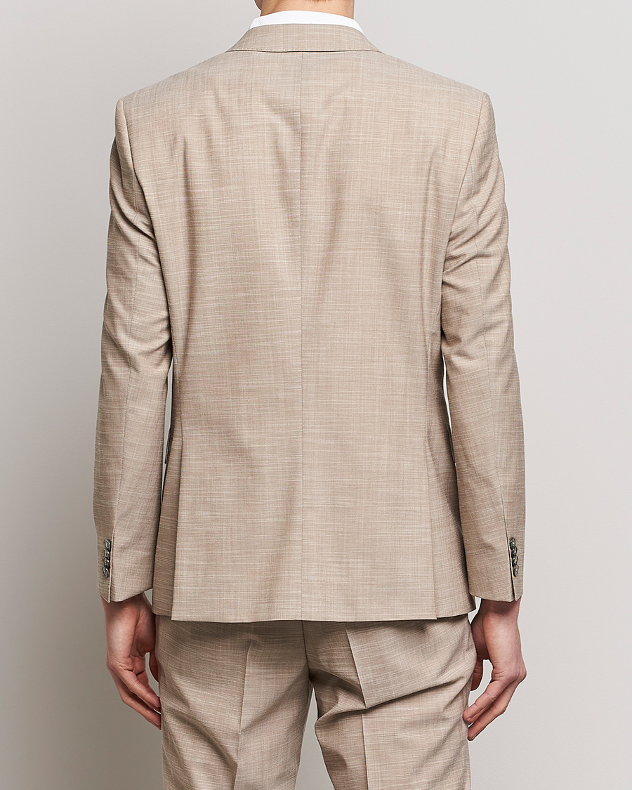 Men | Blazers | BOSS BLACK | Huge Wool/Cotton Blazer Light Beige