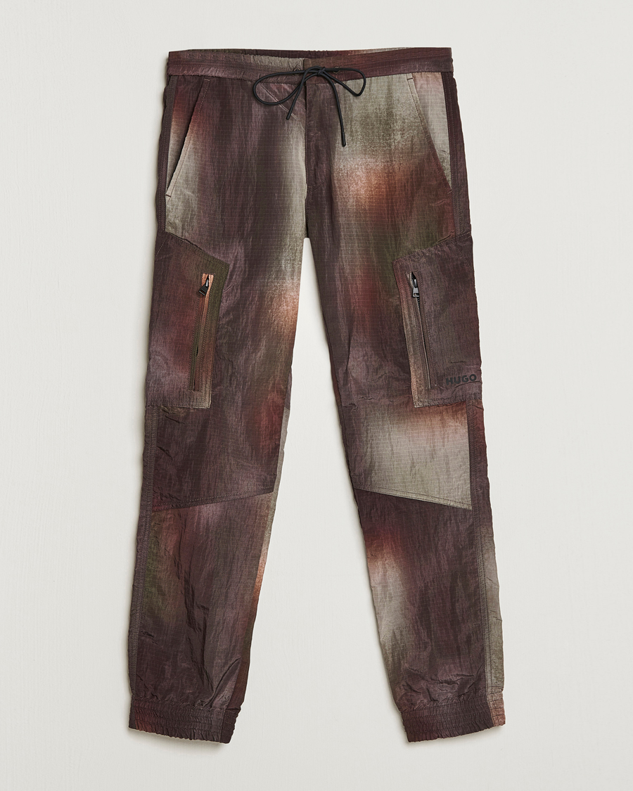 Men | Trousers | HUGO | Dale Cargo Ripstop Pants Multi