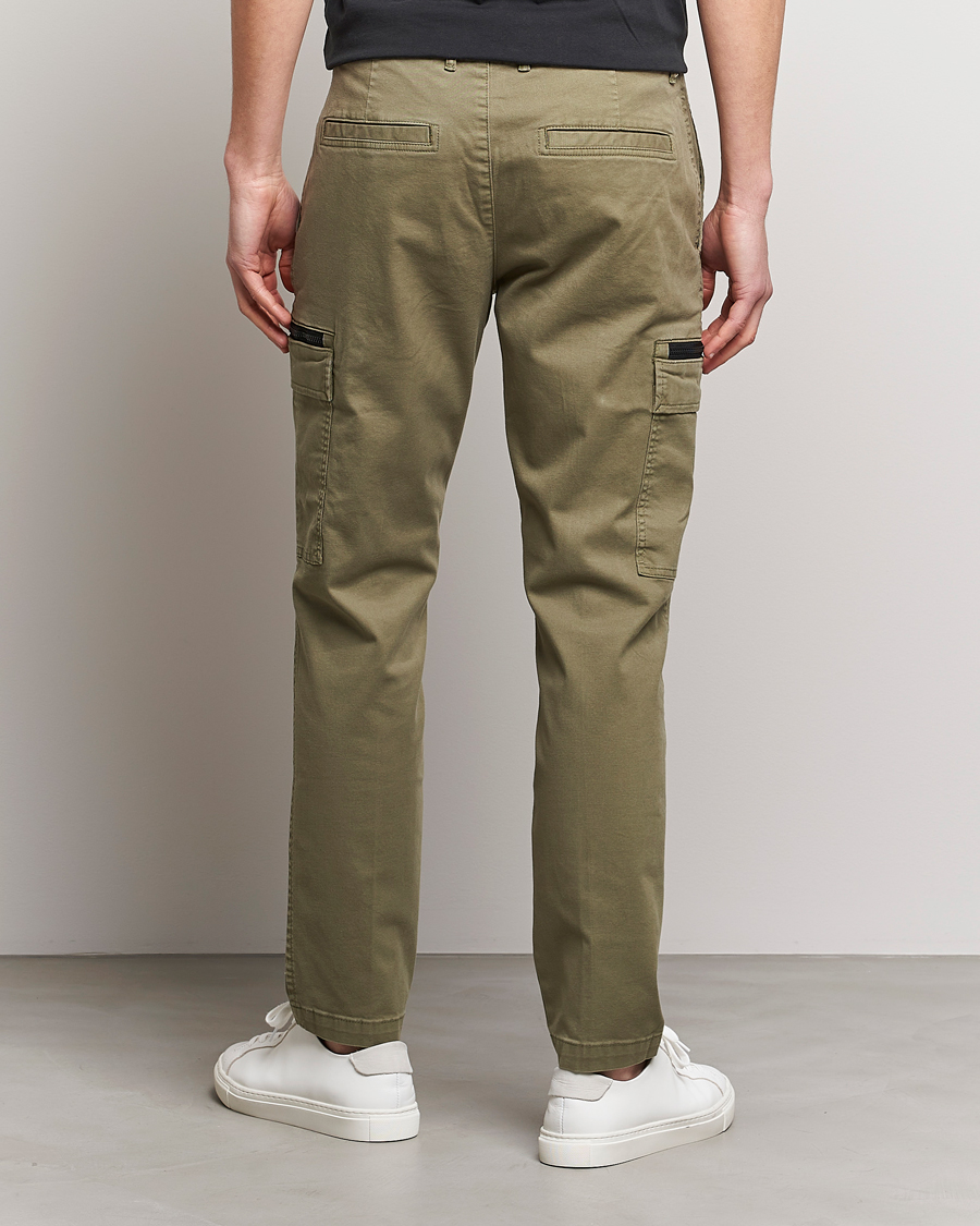 Men | Trousers | HUGO | Glian Ripstop Cargo Pants Open Green